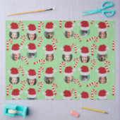 Kerstgrappige familie: kerstfoto's tissuepapier (Craft)