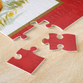 kerstgraten Foxes reproductie Legpuzzel (Zijkant)