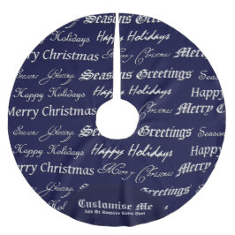 kerstgraten (zilver) kerstboom rok