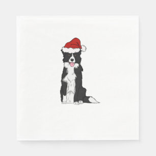 Kerstgrens Collie 1 Servet