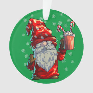 kerstgrint Shirt Mannen Vrouwen buffels rood Ornament