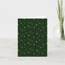 Kerstgroen Geel Ster Streep Kerstmis