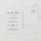 kerstgroen gelukkige Feestdagen sparen de Datum (Achterkant)