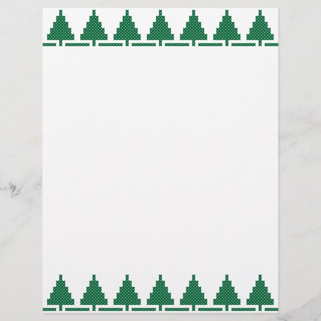 Kerstgroene bomen (Voorkant)