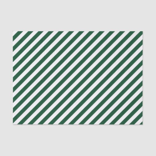 Kerstgroene en witte wrapping tissuepapier (Voorkant)