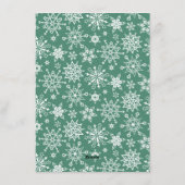 Kerstgroet JOY Hulsttak Feestdagenkaart (Achterkant)