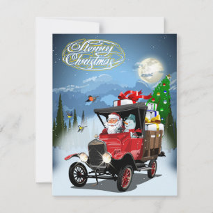 Kerstgroet kaart