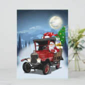 Kerstgroet kaart (Staand voorkant)