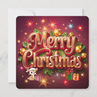 Kerstgroet Kaart