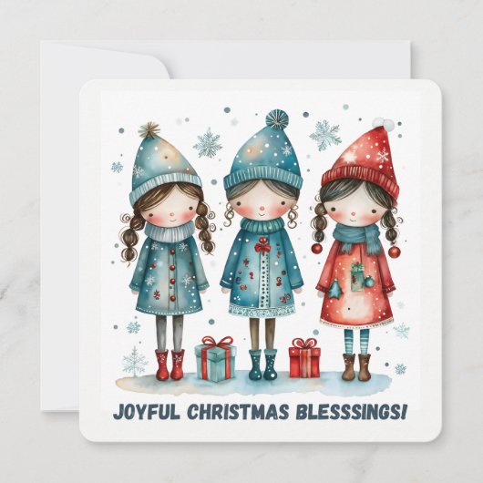 Kerstgroet Kaart (Voorkant)