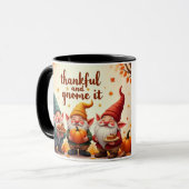 Kerstgroet kabouter mok (Voorkant links)