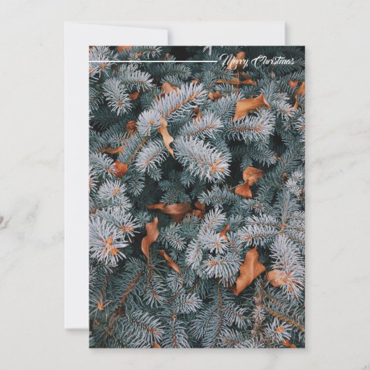 Kerstgroet Kerstkaart (Voorkant)