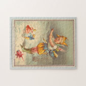 kerstgroet legpuzzel (Horizontaal)