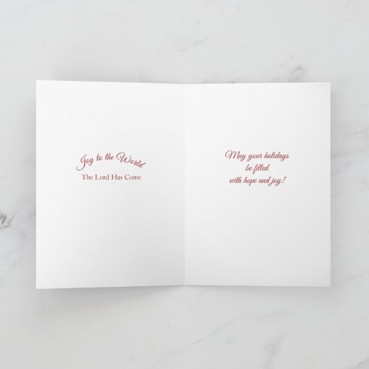 Kerstgroet met engel en bergdulcimer kaart (Binnen)