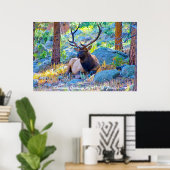 Kerstgroet, mijn liefdesvriendin poster (Thuiskantoor)