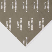 Kerstgroet Modern Tissuepapier (Detail)