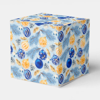 Kerstgroet Ornament Favor Doos Bedankdoosjes