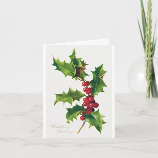 Kerstgroeten (1906) kaart (Voorkant)