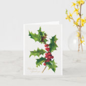 Kerstgroeten (1906) kaart (Gele Bloem)