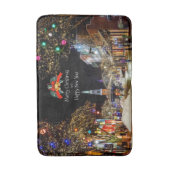 Kerstgroeten Badmat (Voorkant Verticaal)