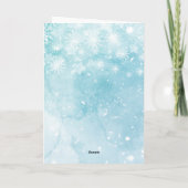 Kerstgroeten Kerstmis Zakelijke Kerstkaart Feestdagen Kaart (Achterkant)