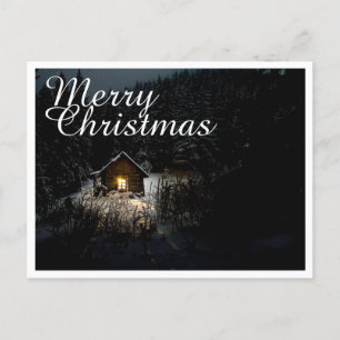 Kerstgroeten met Heksenhuis Briefkaart