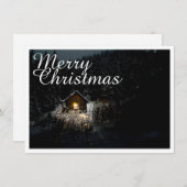 Kerstgroeten met Witch House (Voorkant / Achterkant)