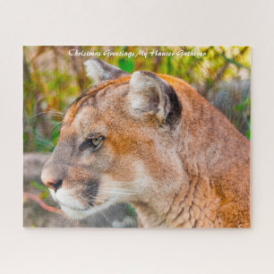 Kerstgroeten Mijn Hunter Gatherer Jigzaag Puzz Legpuzzel