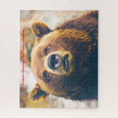 Kerstgroeten, mijn jager Gatherer Legpuzzel (Verticaal)