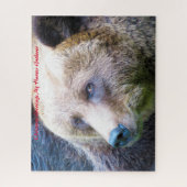 Kerstgroeten, mijn jager Gatherer Legpuzzel (Verticaal)