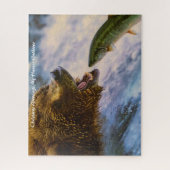 Kerstgroeten, mijn jager Gatherer Legpuzzel (Verticaal)