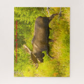 Kerstgroeten, mijn jager Gatherer Legpuzzel (Verticaal)