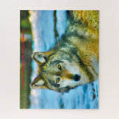 Kerstgroeten, mijn jager Gatherer Legpuzzel (Verticaal)