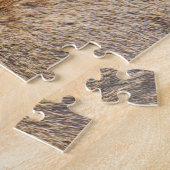 Kerstgroeten, mijn jager Gatherer Legpuzzel (Zijkant)