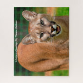 Kerstgroeten, mijn jager Gatherer Legpuzzel (Verticaal)