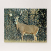 Kerstgroeten, mijn jager Gatherer Legpuzzel (Horizontaal)