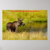 Kerstgroeten, mijn jager Gatherer Poster (Voorkant)