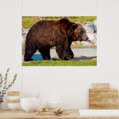 Kerstgroeten, mijn jager Gatherer Poster (Keuken)