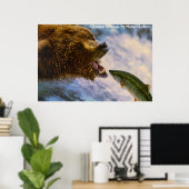 Kerstgroeten, mijn jager Gatherer Poster (Thuiskantoor)