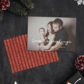 Kerstgroeten Minimalistische Kerstkaart