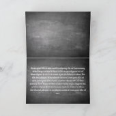 Kerstgroeten op het schoolbord kaart (Binnen)