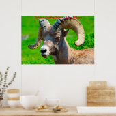 Kerstgroeten opa Hunter Gatherer Poster (Keuken)