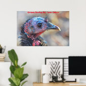 Kerstgroeten Papa Hunter Gatherer Poster (Thuiskantoor)