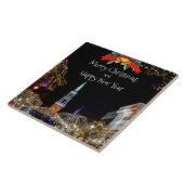 Kerstgroeten Tegeltje (Zijkant)