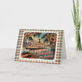 Kerstgroeten uit Louisiana Feestdagen Kaart