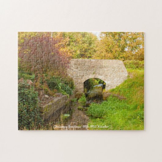 Kerstgroeten uit Mile Mill Kilcullen Legpuzzel (Horizontaal)
