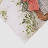 "Kerstgroeten" van Beatrix Potter Tissuepapier (Detail)