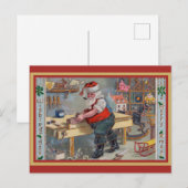 kerstgroeten voor kerstmis briefkaart (Voorkant / Achterkant)