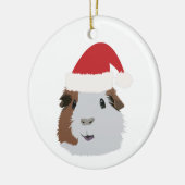 KerstGuinee Keramisch Ornament (Links)