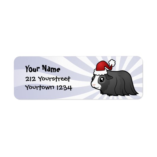 KerstGuinee (lang haar) Etiket (Voorkant)